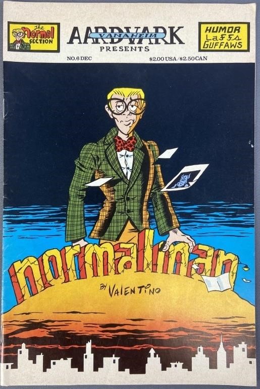 Normalman No 6 December 1984 Comic Book