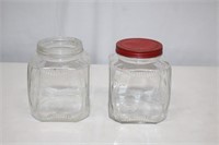 GLASS STORAGE JARS