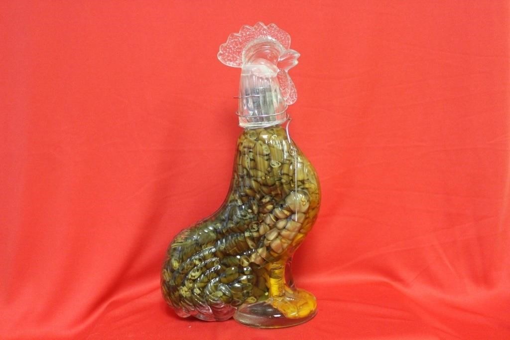 A Decorative Large Chicken Figure