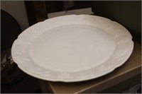 Large Milk Glass Platter