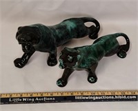 BLUE MOUNTAIN POTTERY+ Wild Cats/Tiger/Cougar