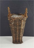 Wicker Vase Basket with lining