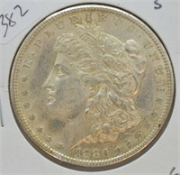 1880 S MORGAN DOLLAR  GEM