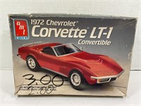 AMT ERTL 1972 CHEVROLET CORVETTE LT-1 CONVERTIBLE