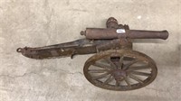 ANTIQUE BLACK POWDER SIGNAL CANNON