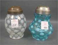 2 N'Wood Opalescent Coin Spot Sugar Shakers
