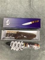 The Bone Collector Hunting Knife w/ Sheath & Box