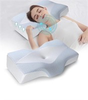 CERVICAL PILLOW MEMORY FOAM NECK SUPPORT PILLOW