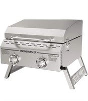 MEGAMASTER 820-0033M PROPANE GAS GRILL, STAINLESS