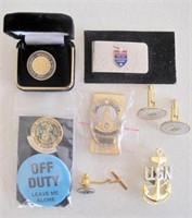 USA Police money clips includes Navy etc