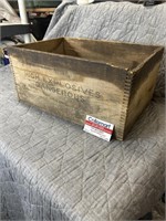 Vintage Wood High Explosives Crate