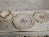 31 pc. Luncheon Set "Belrose" by Castleton China,