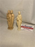 Vintage Religious Figures Holy Family