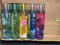 5 BATH & BODY WORKS FRAGRANCE MIST