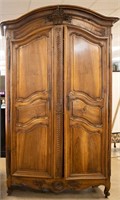 Antique French Country Wardrobe /Armoire