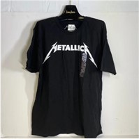 New Metallica Men's Short Sleeve Shirt Sz XL