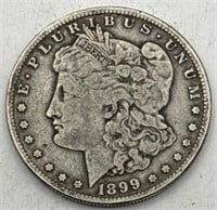 (KC) 1899 o Silver Morgan Coin