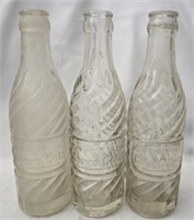 Lot of 3 vintage Chero-cola Tallassee