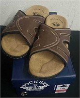 Size 8w Dockers memory foam sandals