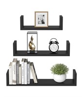 AMADA HOMEFURNISHING FLOATING SHELVES U-SHAPED,