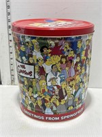 The Simpsons tin