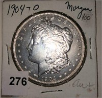 1904O Silver Morgan Dollar, nice