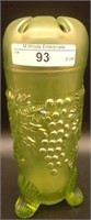 Northwood lime green Grape & Cable hatpin holder