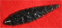 3 7/16" Obsidian Cascade W/COA from Ryan Keele.  F