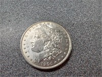 1904 O Morgan silver dollar coin