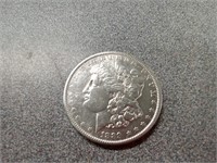 1889 O Morgan silver dollar coin