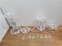 Crystal Candle Holder #needs repaired