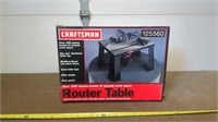 CRAFTSMAN ROUTER TABLE NEW