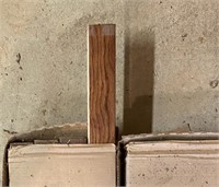 Boxes of Hardwood Flooring