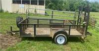 5x10 utility Trailer with ramps