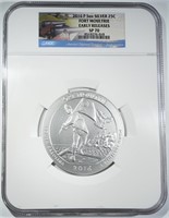 2016-P FORT MOULTRIE 5oz 25C NGC SP-70