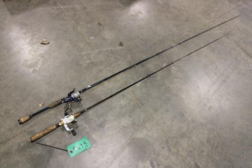 Shimano Stradic & Pfleuger Patriarch Reels w/Rods