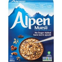 Alpen No Salt No Sugar (650 g)  BB AL 12/2025