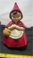 Little Red Riding Hood Cookie Jar