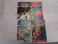 MARVEL COMICS 1-4 BEAUTY AND THE BEAST