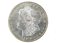 1878 Morgan Dollar 7/8 Tail Feathers 'Strong' 7/5