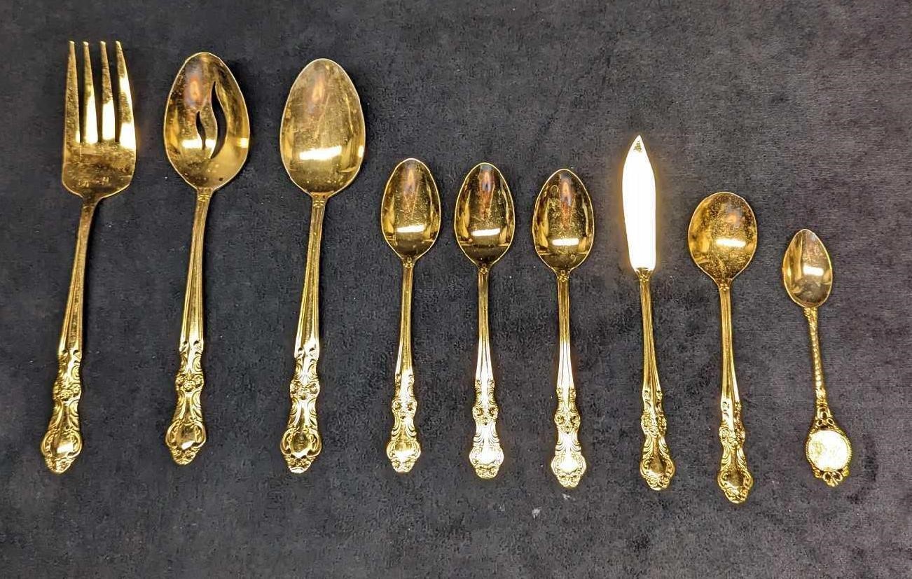 Assorted Cambridge Gold Electroplated Stainless Fl