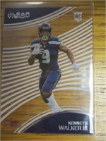 Kenneth Walker III clear vision rookie card Panini