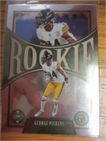 George Pickens panini rookie Card