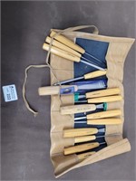 Swiss made wood carving tools