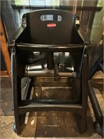 (2) Rubbermaid High Chair - Brown