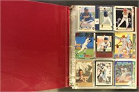 1990s-2000s Baseball Cards mix in 9 sleeve pages i