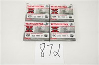 20RNDS/4BOXES OF WINCHESTER SUPER X 20GA 3/4OZ 2.7