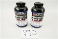 2LBS OF HODGDON BL-C(2) RIFLE POWDER