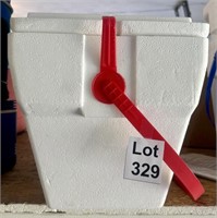 Styrofoam Cooler with Handle