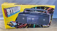 Sci-Tronix AM-FM Stereo and Cassette Player
